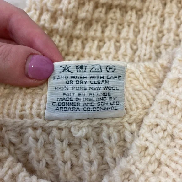 Bonner of Ireland 100% Wool Sweater Size M - Picture 5 of 6